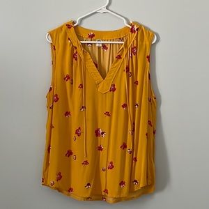 XL floral tank from Old Navy